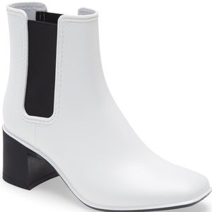 Never worn rubber Chelsea boots